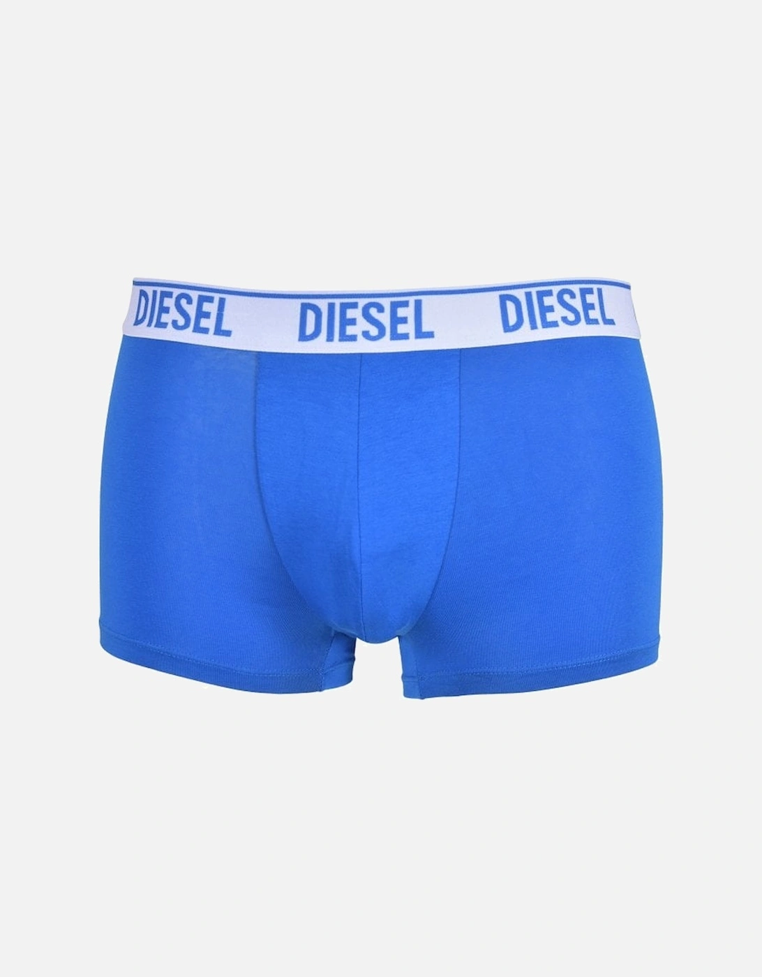 3-Pack Classic Logo Boxer Trunks, Black/Blue