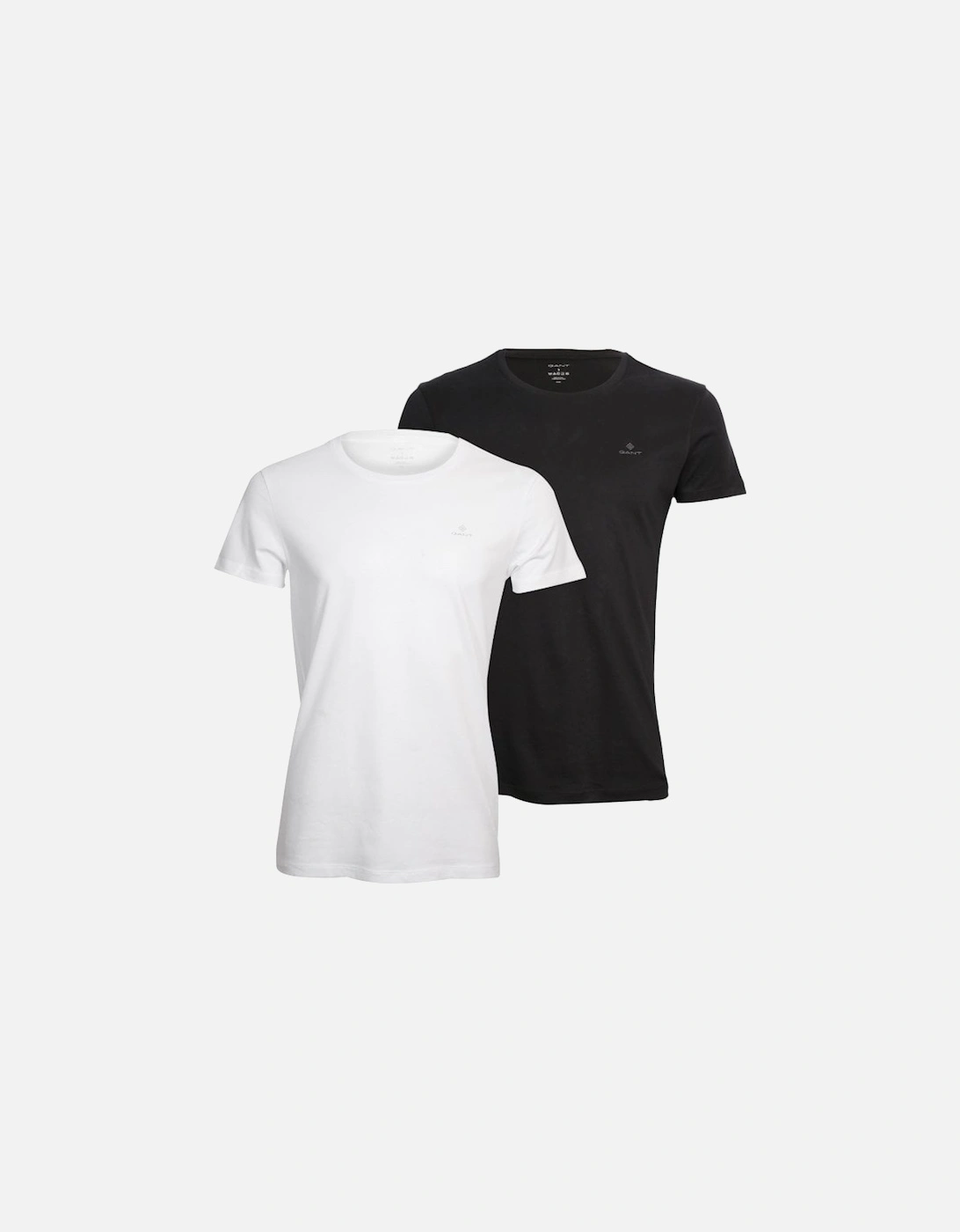 2-Pack G Logo Crew-Neck T-Shirts, Black/White, 7 of 6