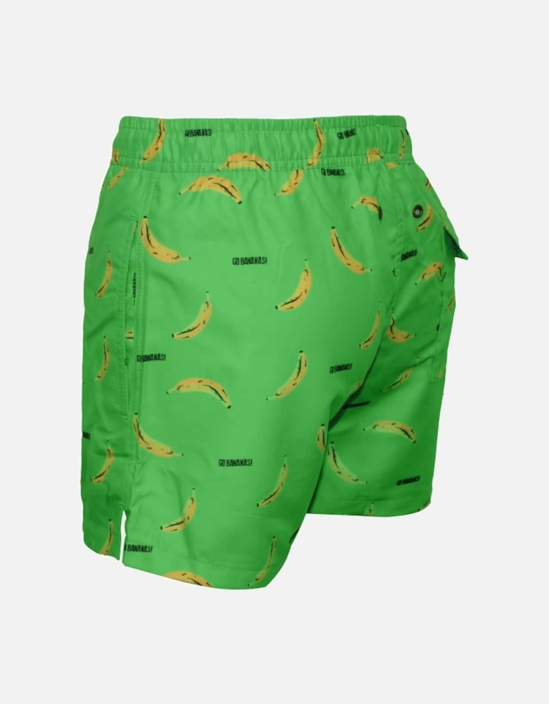 Go Bananas Swim Shorts, Green