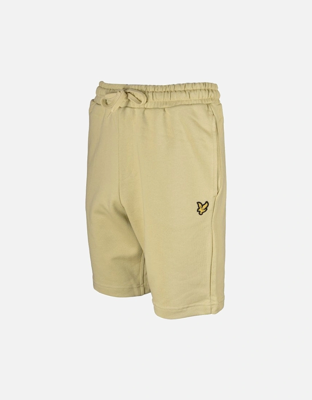 Jersey Track Shorts, Natural Green