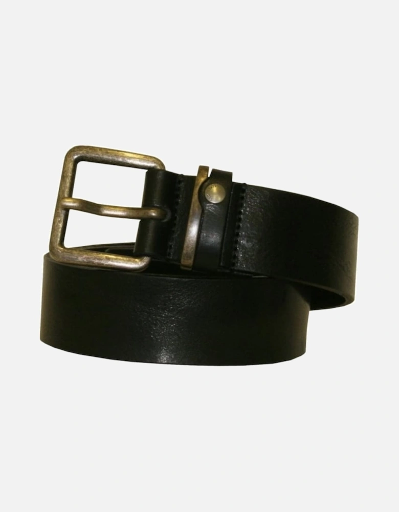 Katchup Casual Leather Jeans Belt, Black