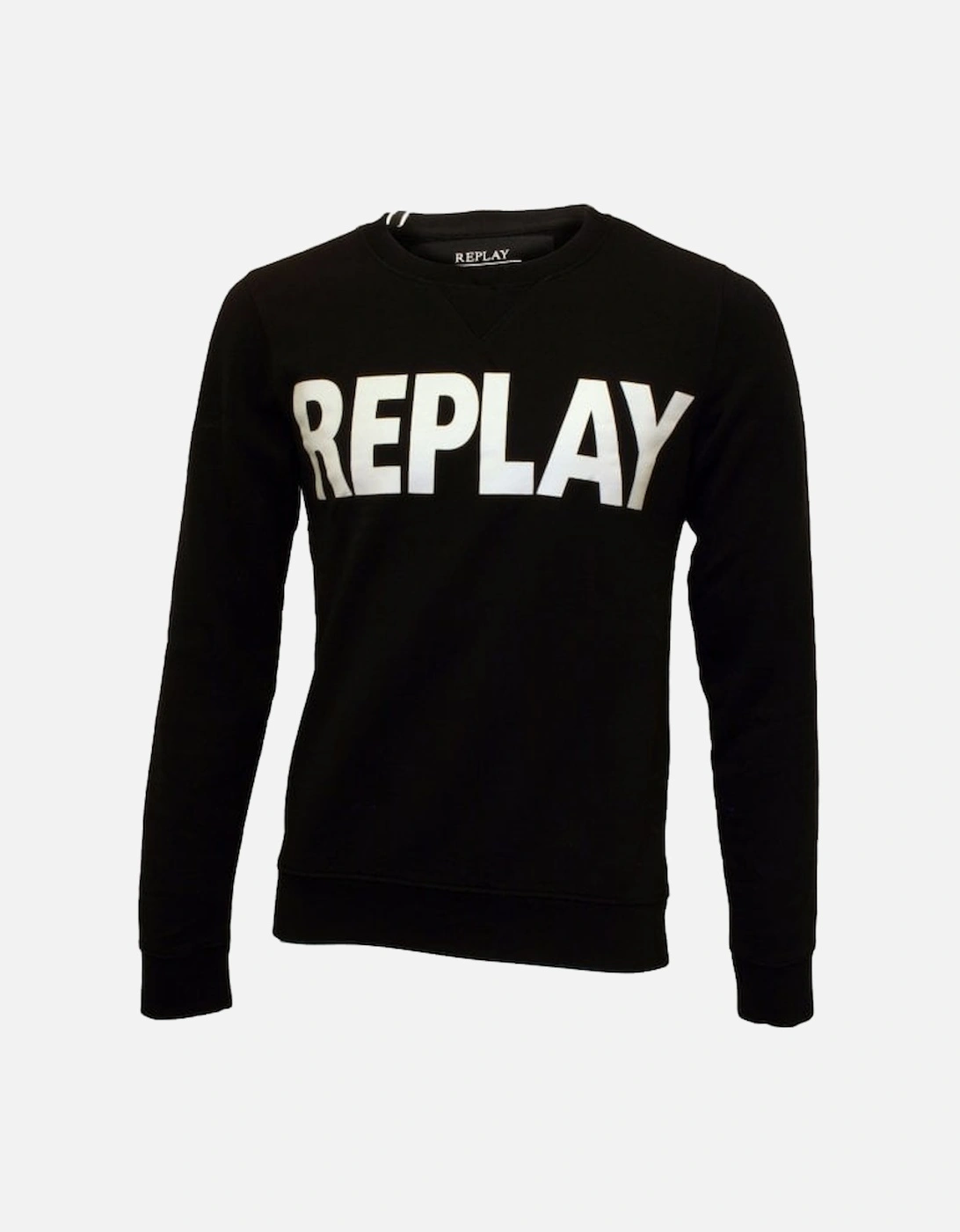 Bold Logo Sweatshirt, Black, 4 of 3