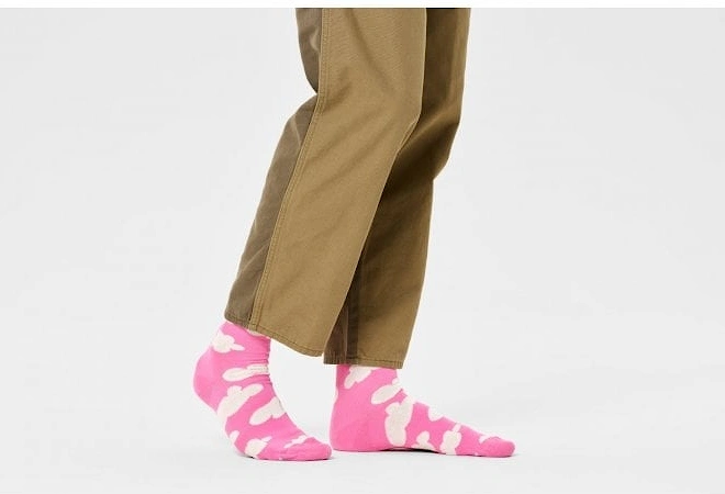 Cloudy Socks, Pink