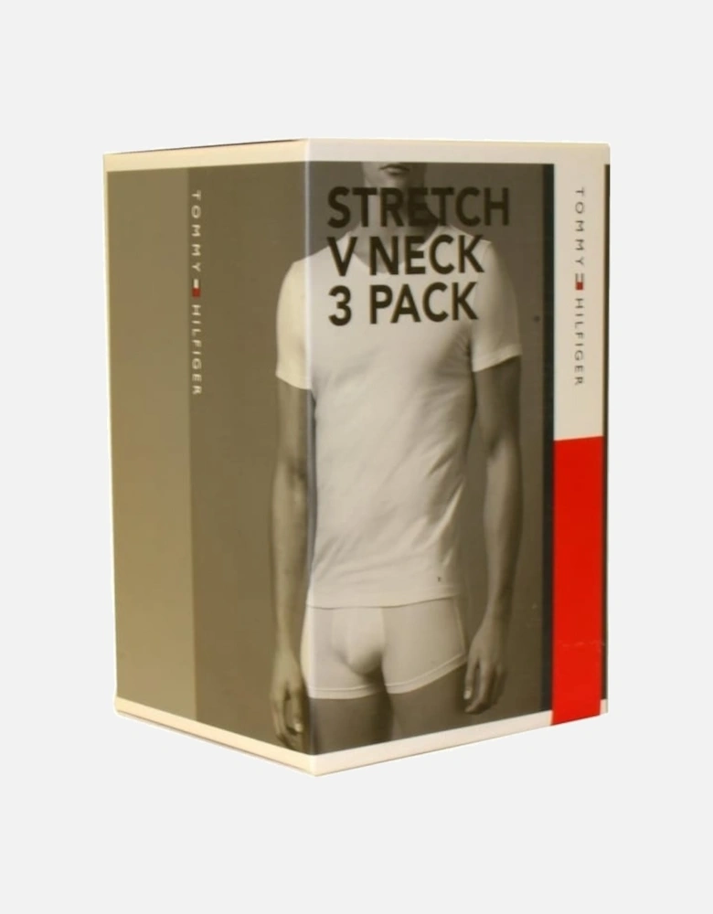 3-Pack Premium V-neck T-Shirts, Black