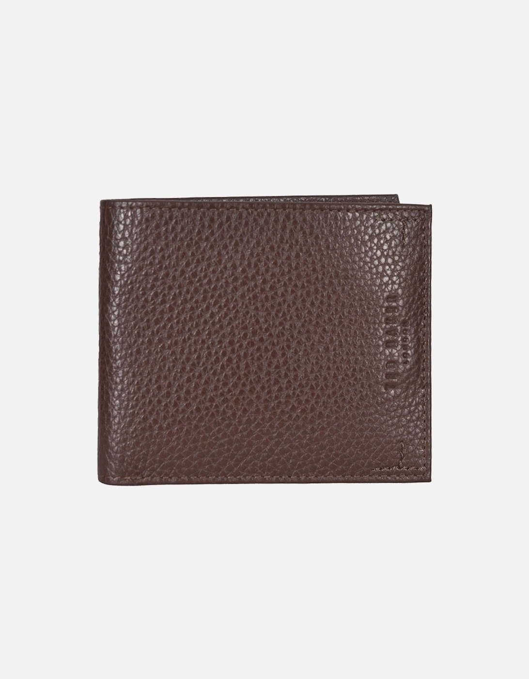 Colour Block Bi-fold Textured Leather Wallet, Brown, 6 of 5