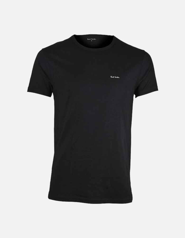 3-Pack Crew-Neck T-Shirts, Black