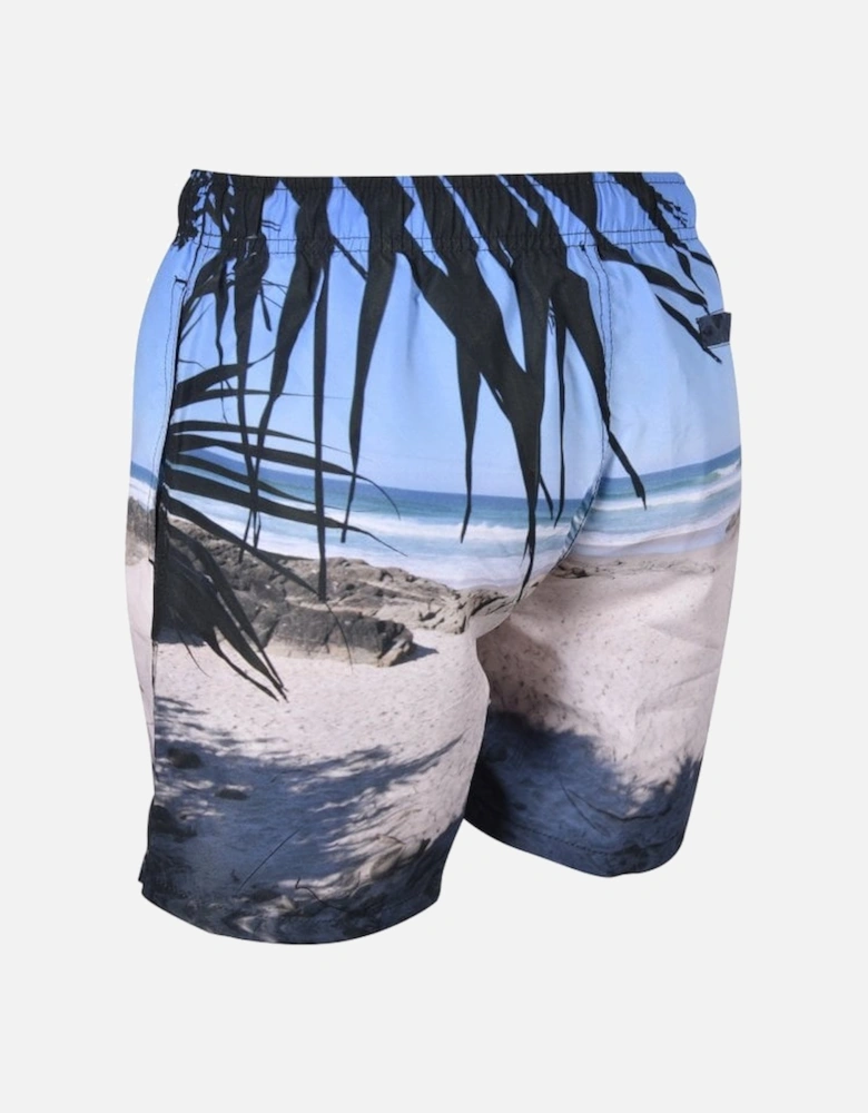 Vanuatu Swim Shorts, Blue/multi