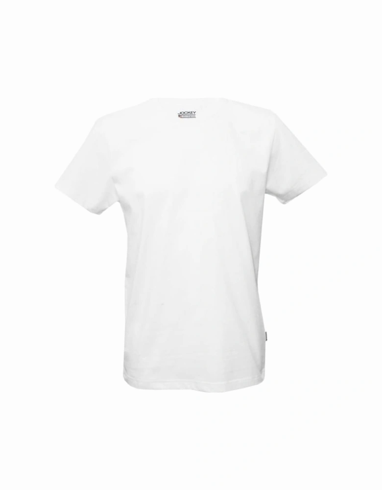 USA Originals American Crew Neck T-Shirt, White
