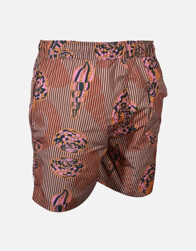 Shell Print Swim Shorts, Multicoloured