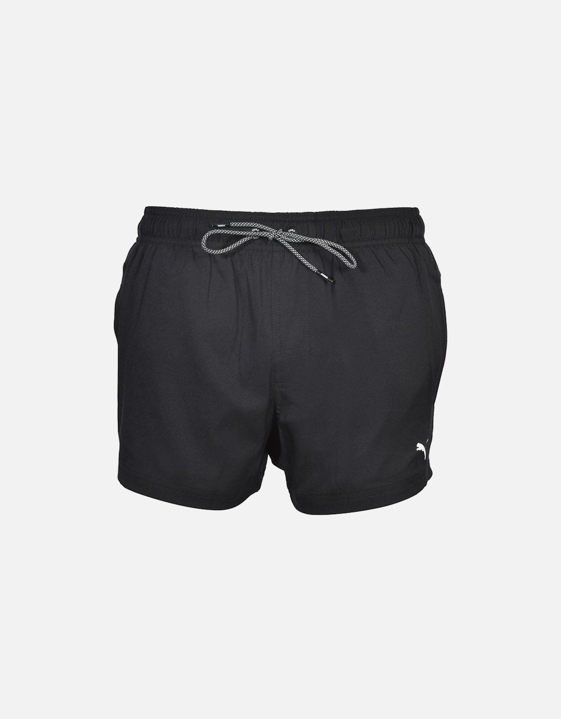 Short-Length Swim Shorts, Black, 4 of 3