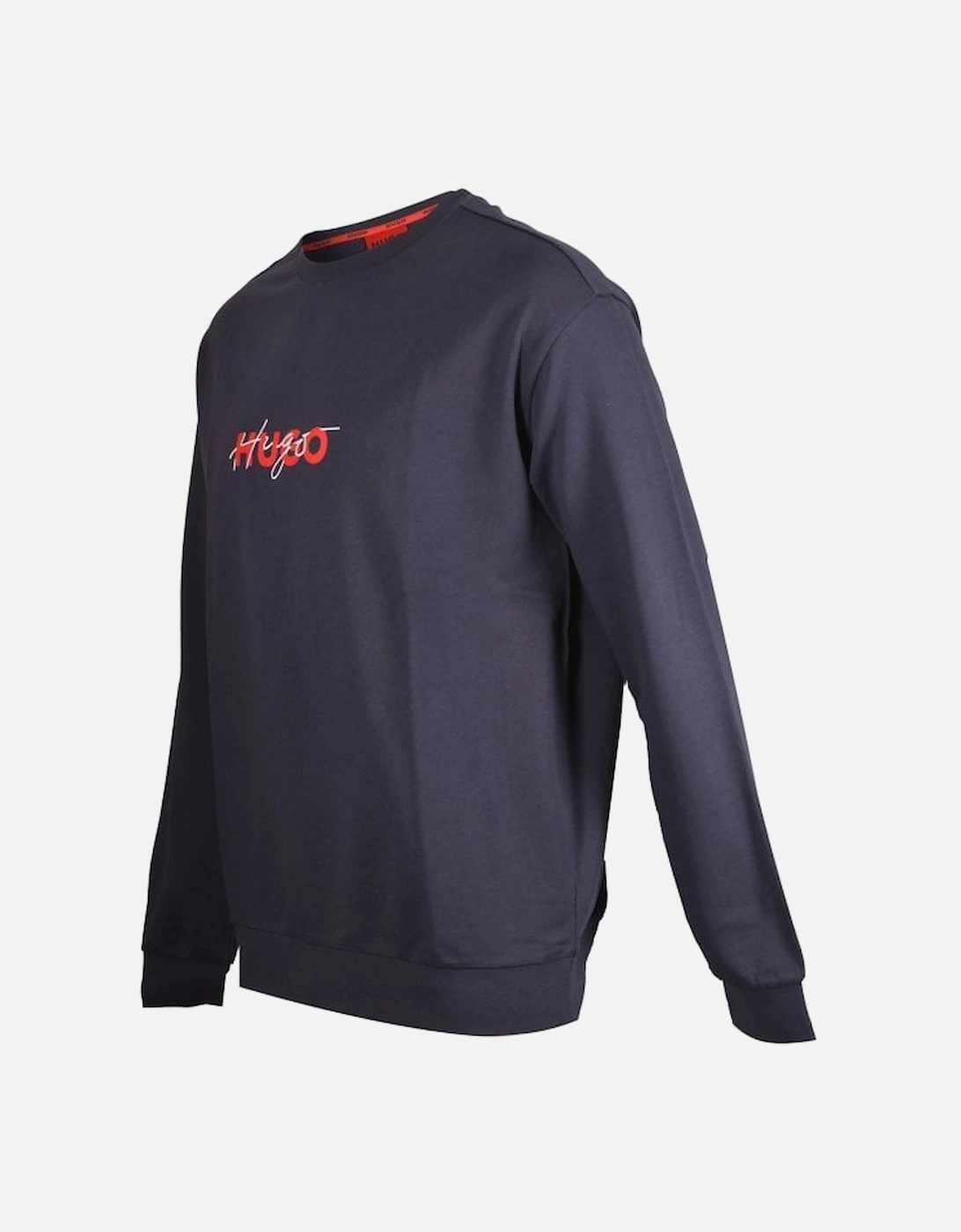 Combined Logo Sweatshirt, Dark Blue