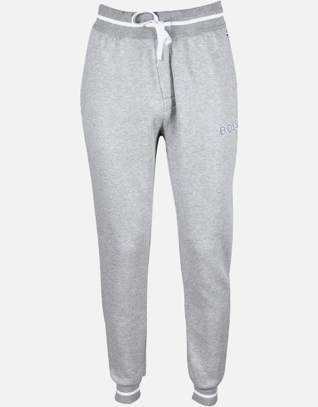 Contemporary Loungewear Luxe Jogging Bottoms, Grey Melange, 4 of 3