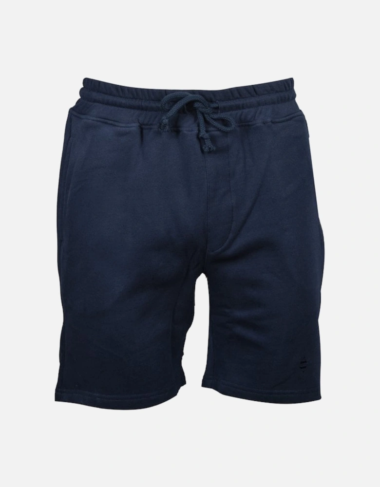 Heavy Cotton Jogging Shorts, Navy