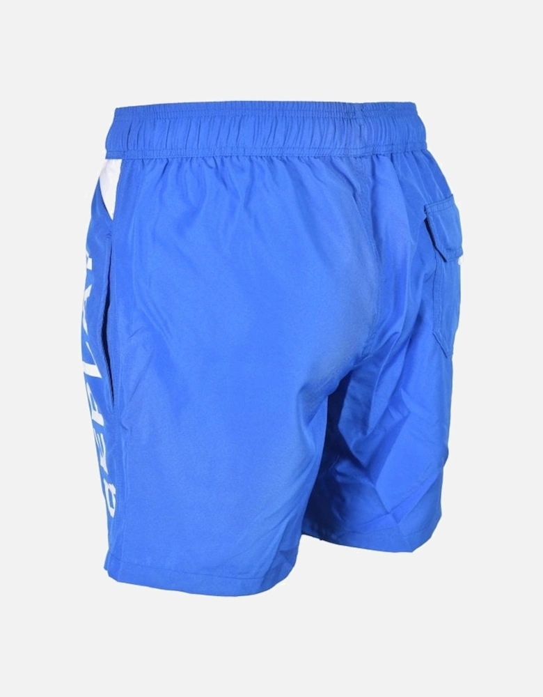 Side Logo Swim Shorts, Aegean Blue