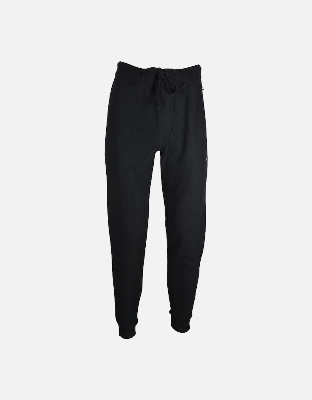 Waffle Jersey Lounge Pants, Black, 4 of 3