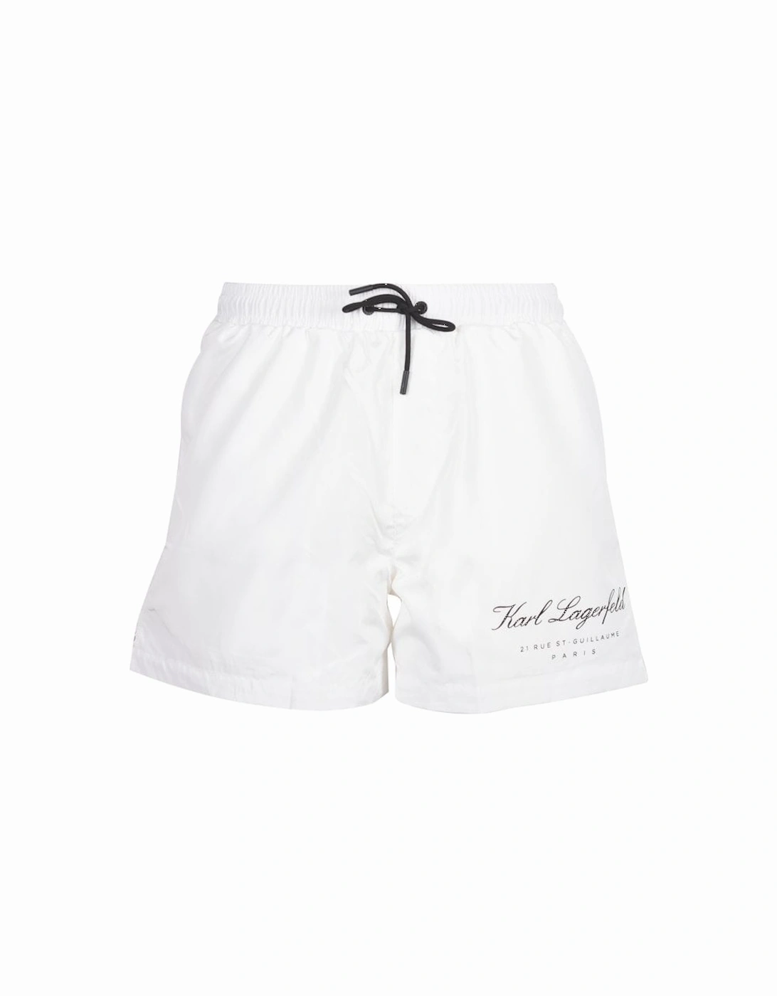 Hotel Karl Swim Shorts, White, 6 of 5