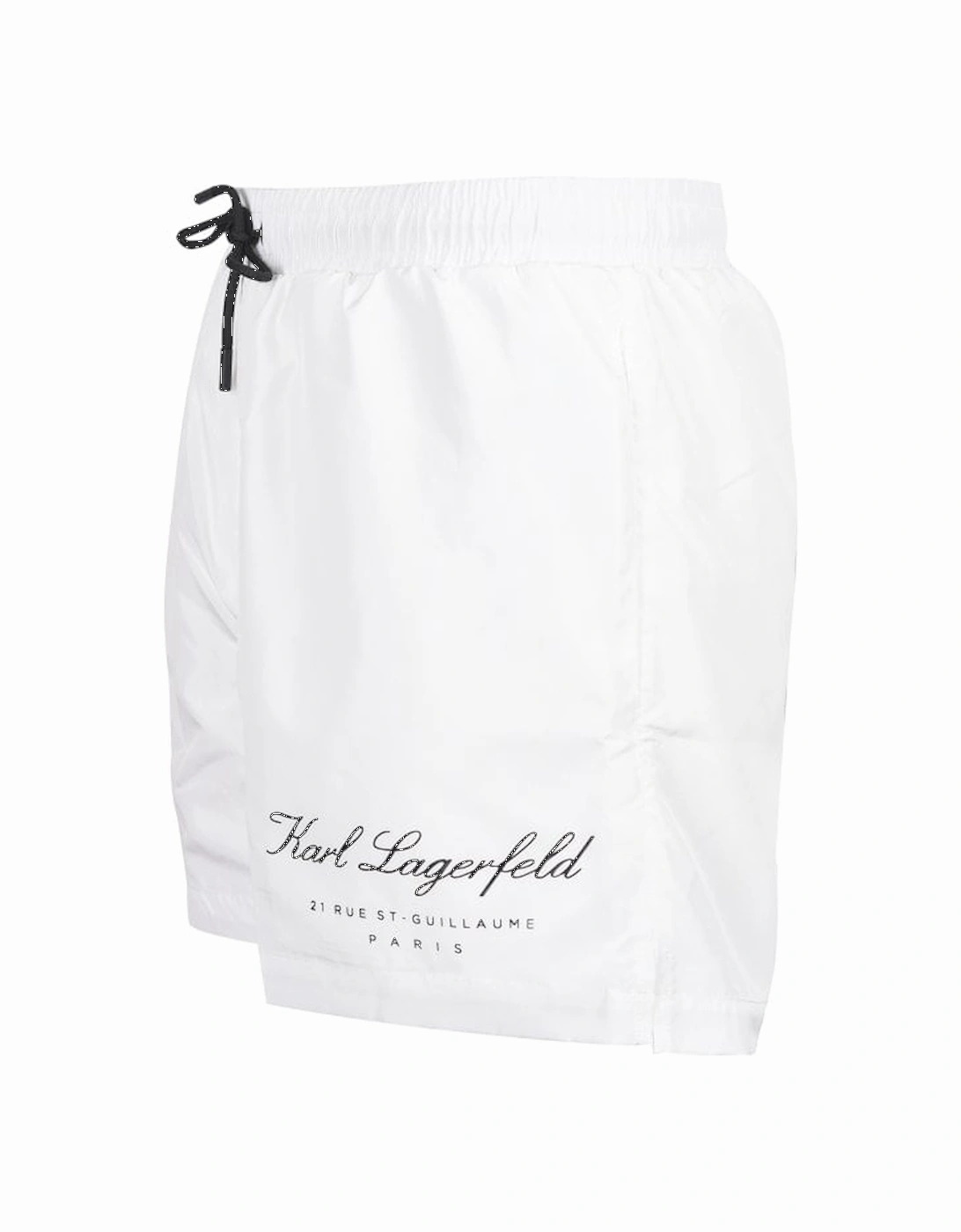 Hotel Karl Swim Shorts, White