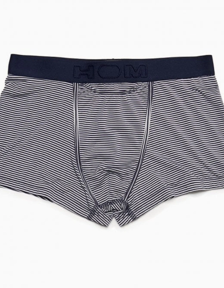 HO1 Striped Boxer Trunk, Navy