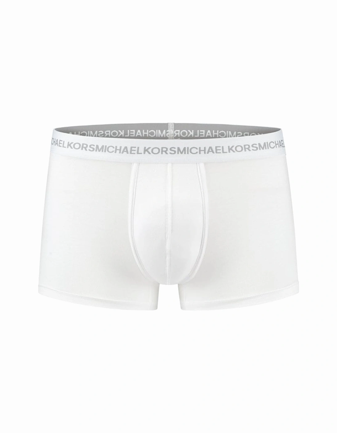 3-Pack Script Logo Boxer Trunks, White