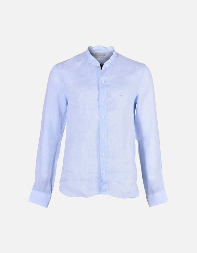 Linen Shirt, Light Blue