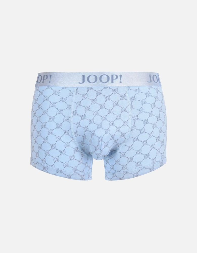 3-Pack Cornflower Print Boxer Trunks Gift Set, Navy/Blue/Beige