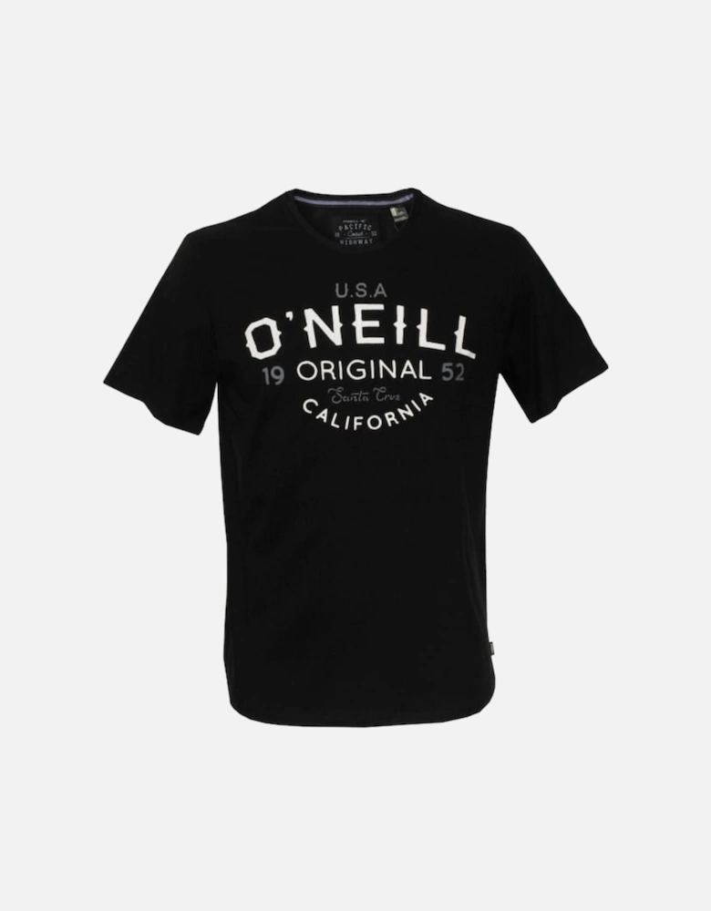 Original Organic Cotton Crew-Neck T-Shirt, Black Out