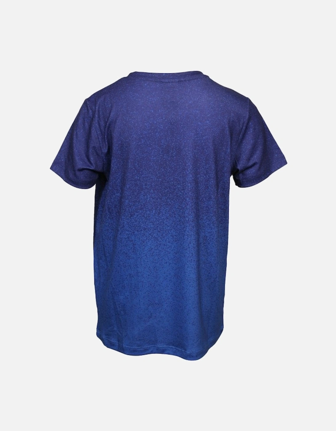 Boys Speckle Fade Crew-Neck T-Shirt, Blue