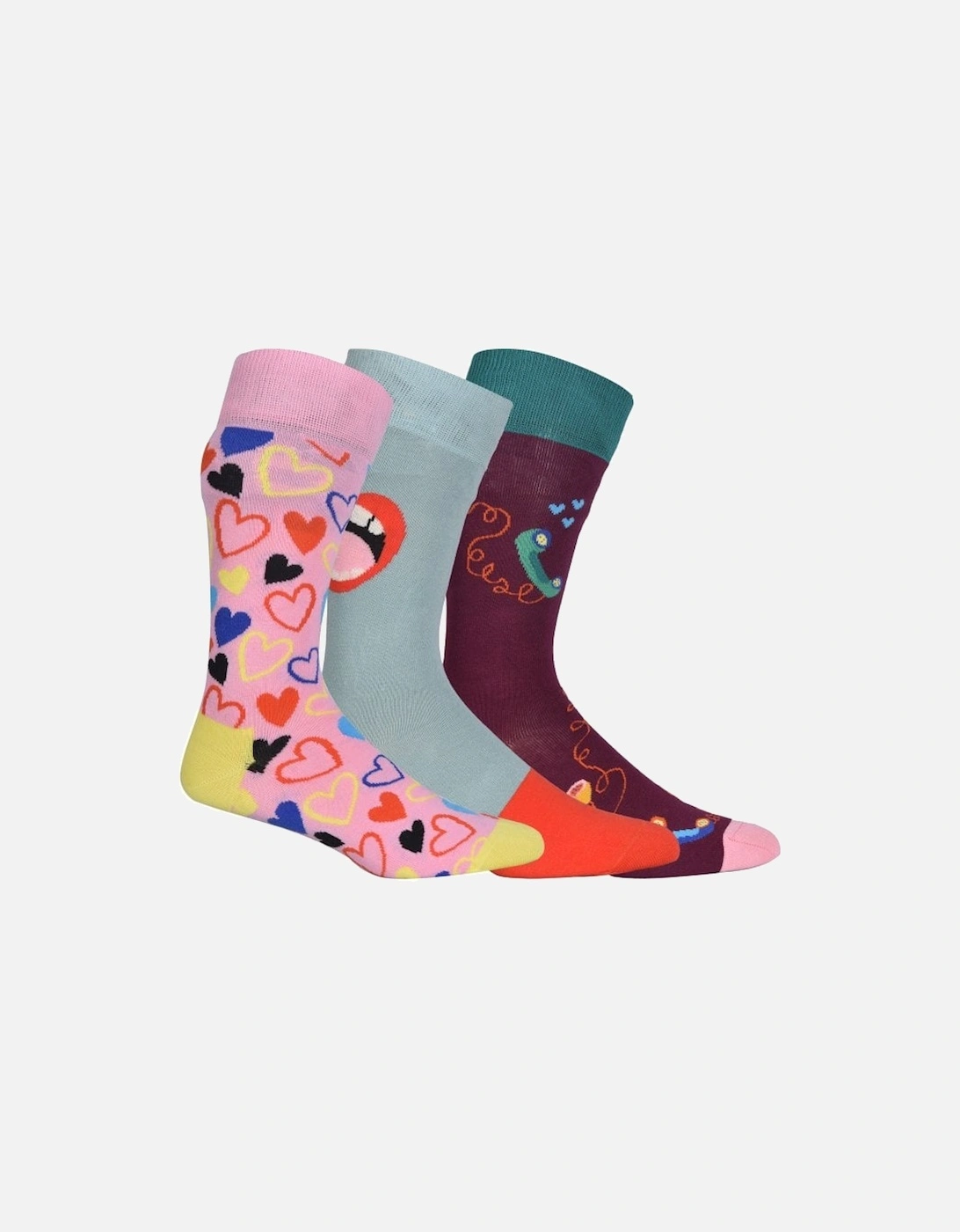 3-Pack Single Ready To Mingle Socks Gift Box