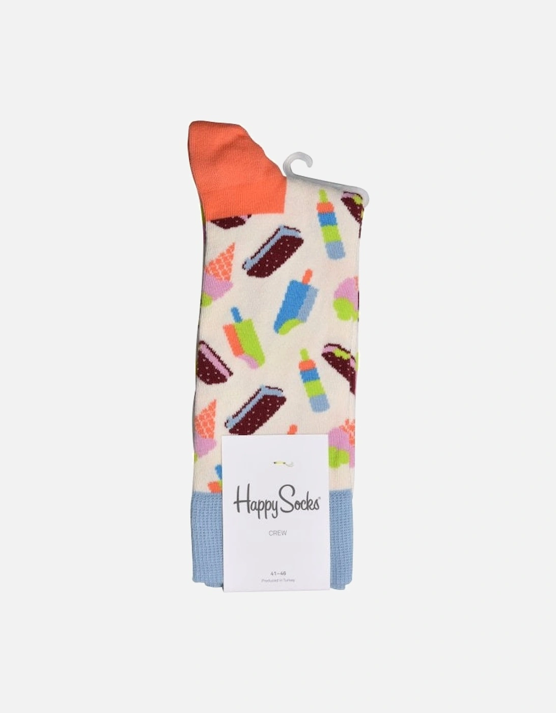 Ice Cream Socks, White