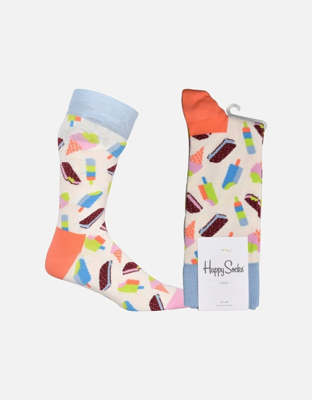 Ice Cream Socks, White, 4 of 3