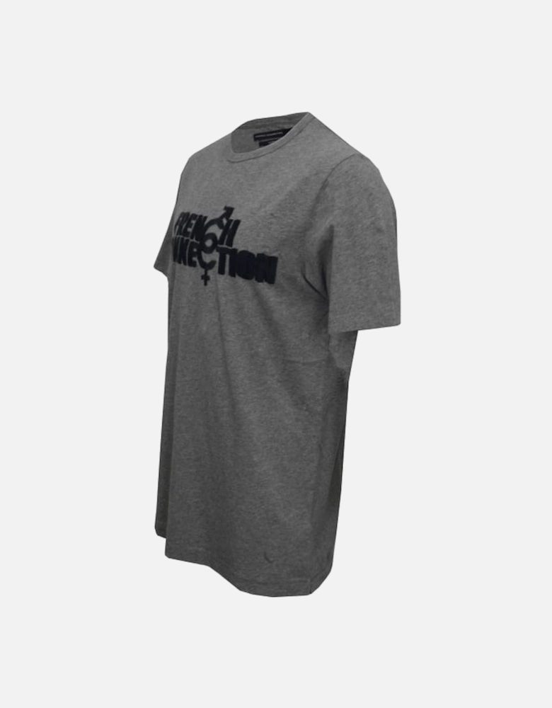 Logo Jersey T-Shirt, Grey Melange