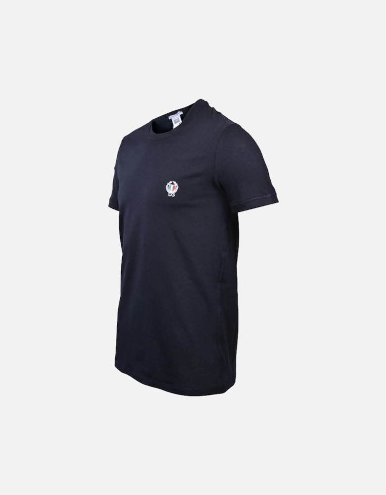 Sport Crest Crew-Neck T-Shirt, Navy