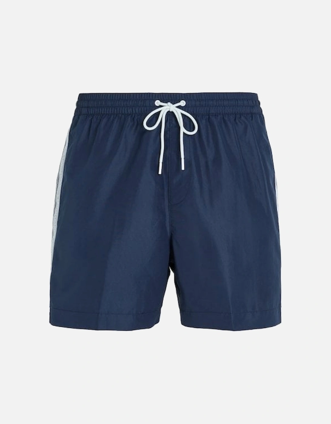 Logo Tape Swim Shorts, Navy