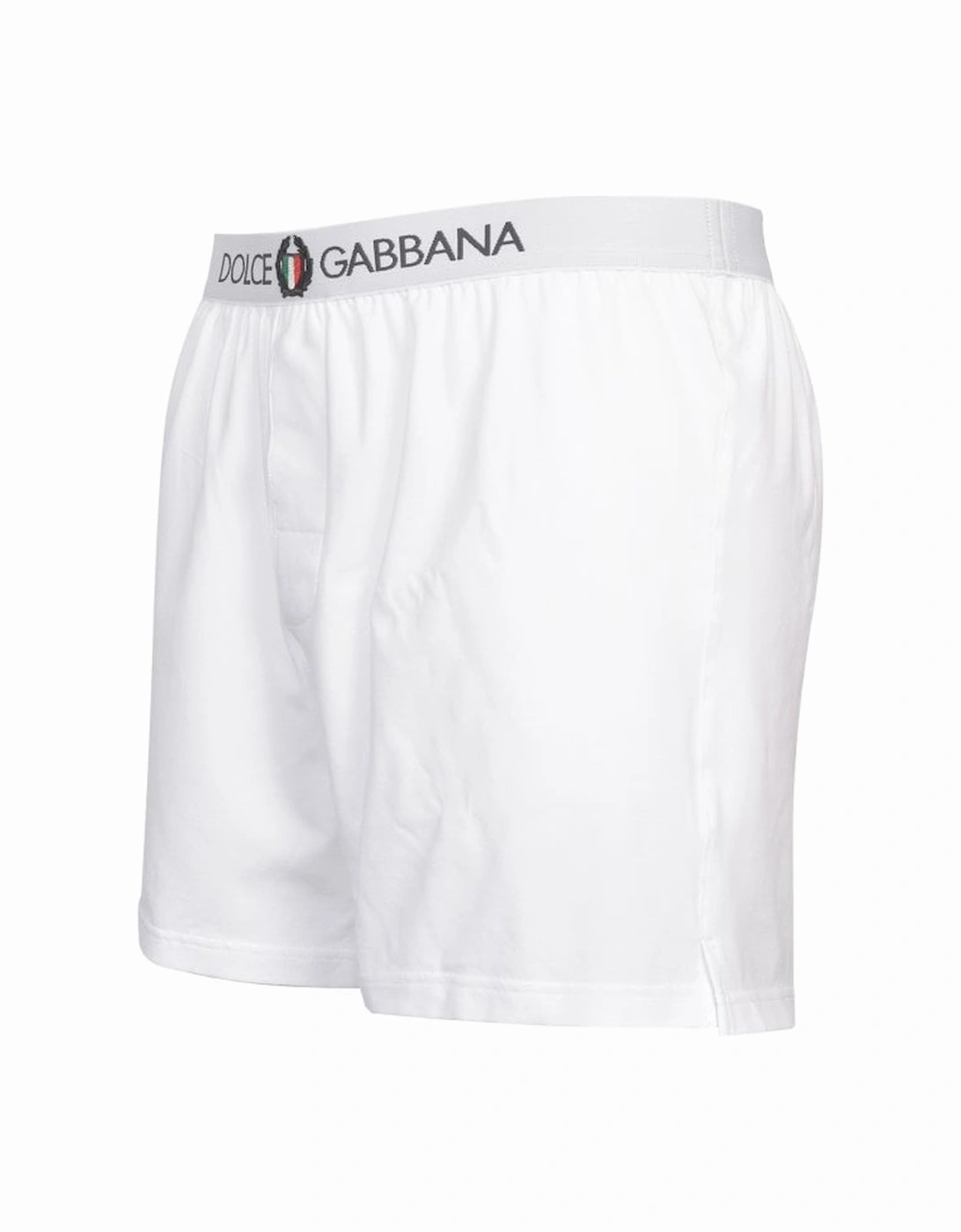 Sport Crest Lounge Shorts, White
