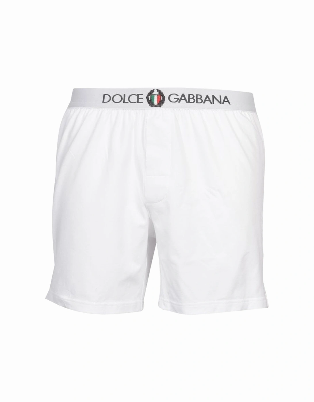 Sport Crest Lounge Shorts, White, 5 of 4