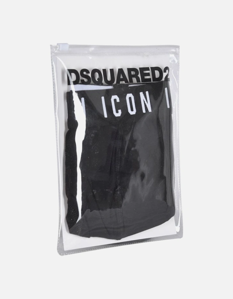 ICON Waistband Brief, Black/white