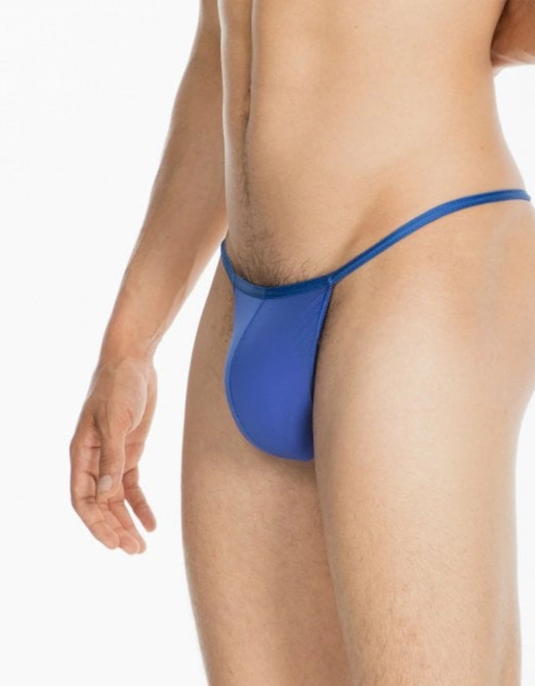 Plume G-String, Blue