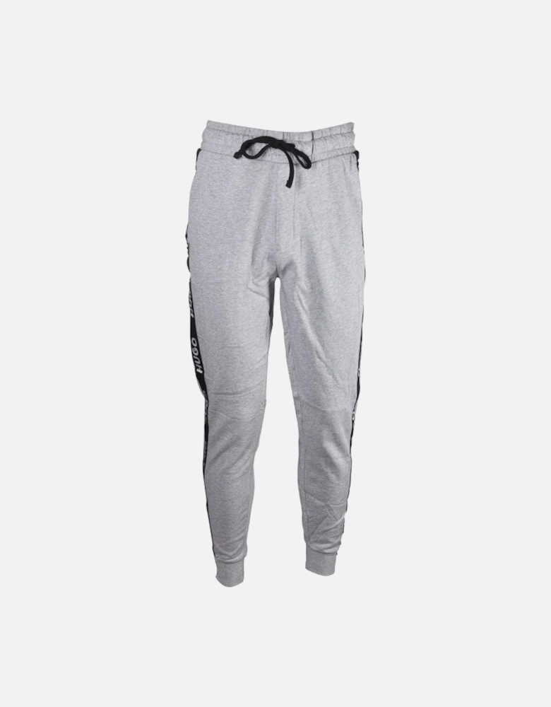 Sporty Logo Jogging Bottoms, Medium Grey Melange