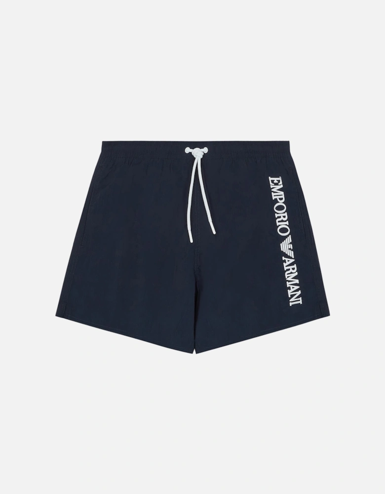 Logoband Swim Shorts, Navy