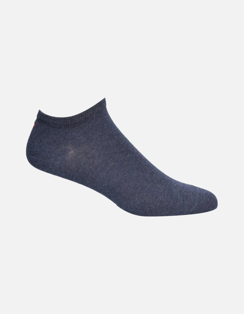 2 Pack Trainer Socks, Blue