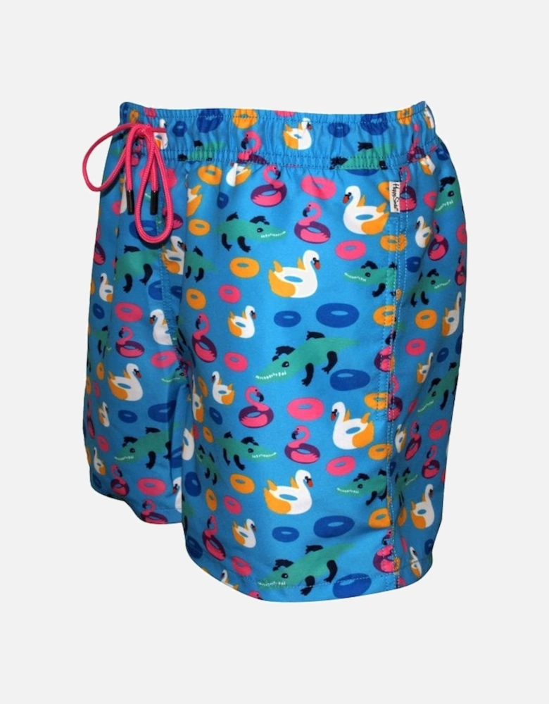 Pool Party Swim Shorts, Pool Blue