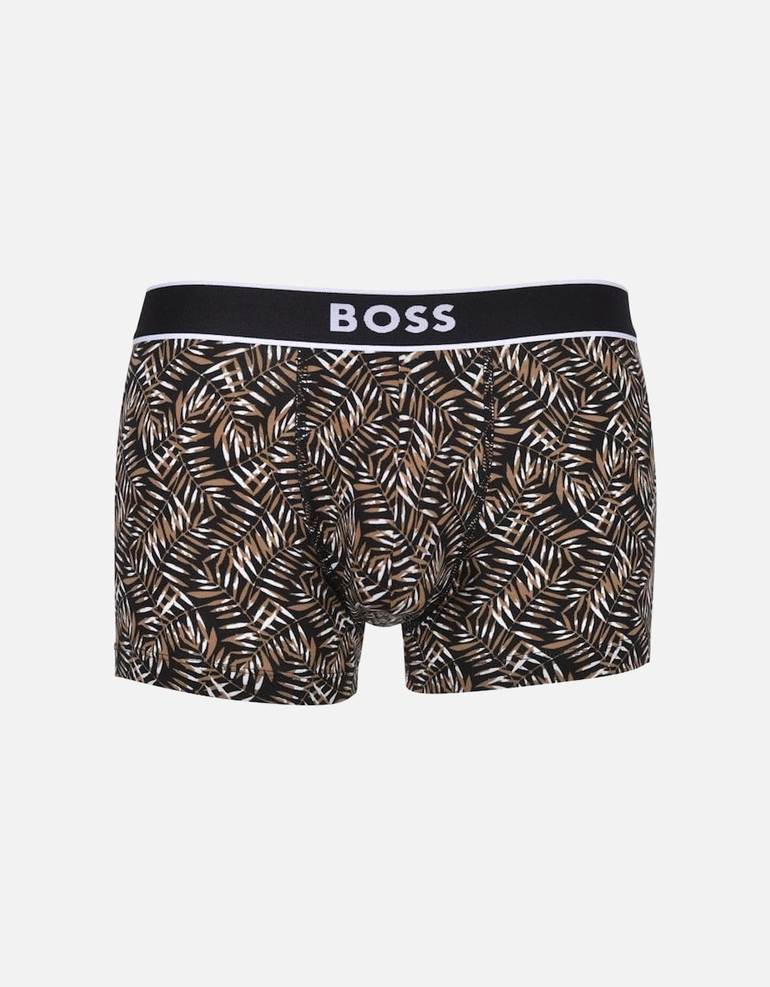 Fern Print Boxer Trunk, Brown/Black, 5 of 4