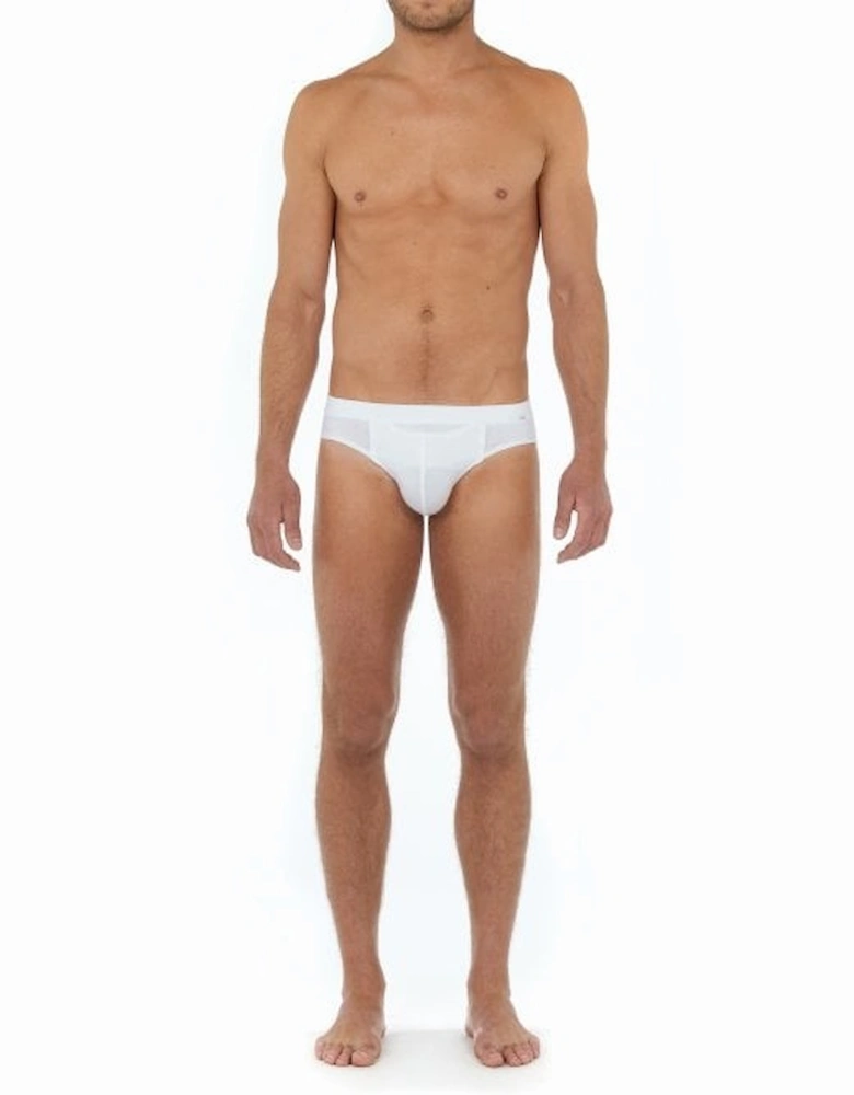 HO1 Tencel Soft Mini Brief, White