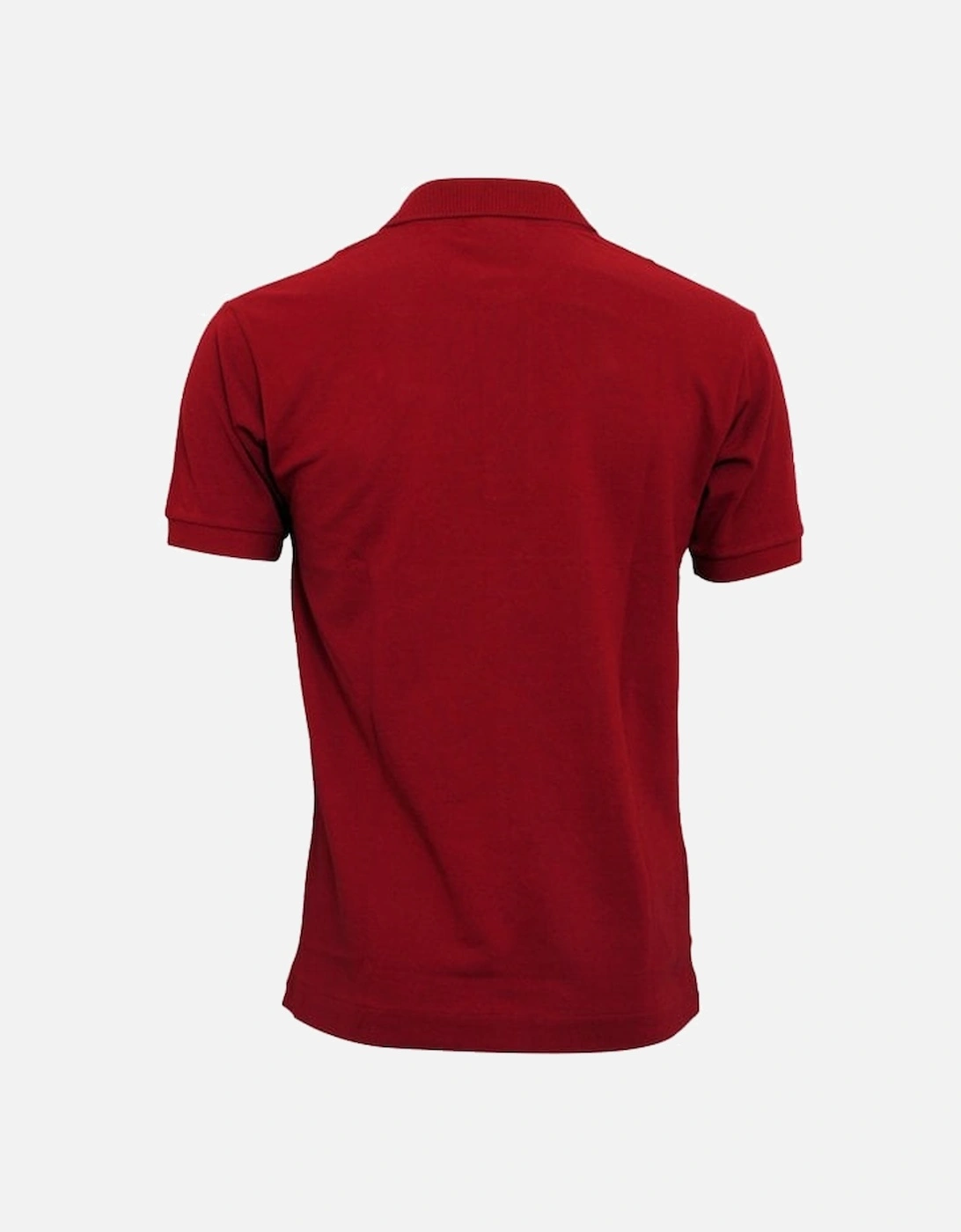 Classic Fit Pique Polo Shirt, Bordeaux Red