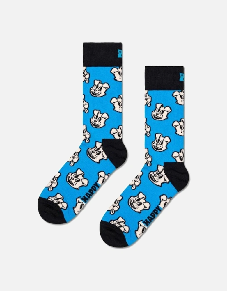 Doggo Socks, Blue