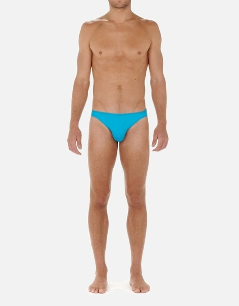 Plume Micro Brief, Turquoise