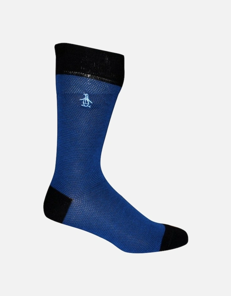 3-Pack Birdseye Socks Gift Box, Claret/Blue/Purple