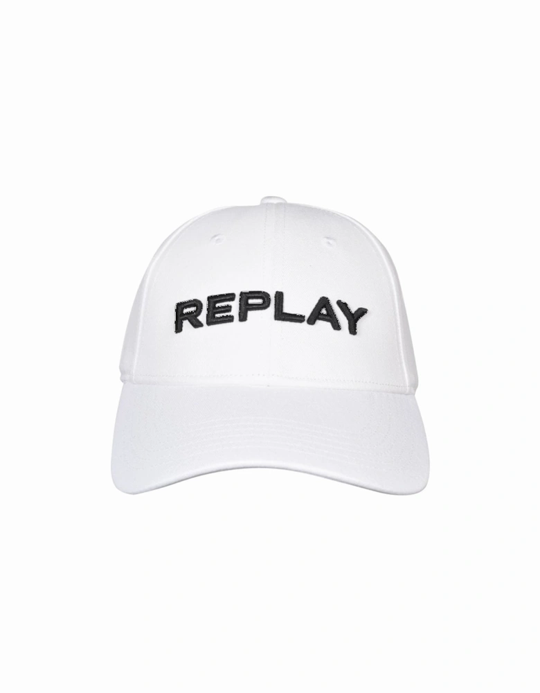 Classic Logo Baseball Cap, White