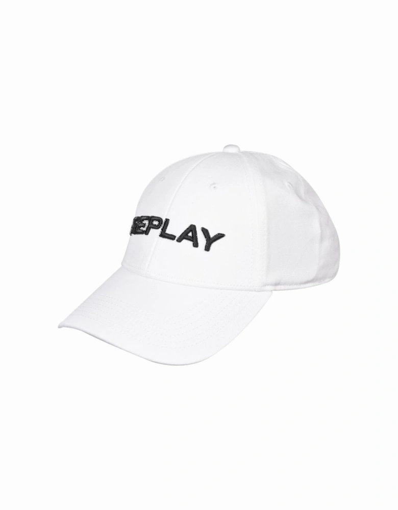 Classic Logo Baseball Cap, White