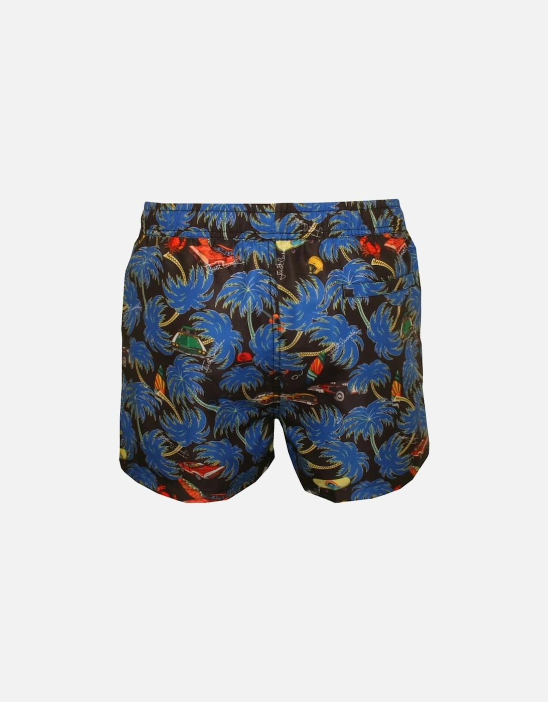 Surf & Cadillacs Swim Shorts, Black/Blue